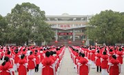 石门一中：国旗下上好新学期“安全教育第一课”